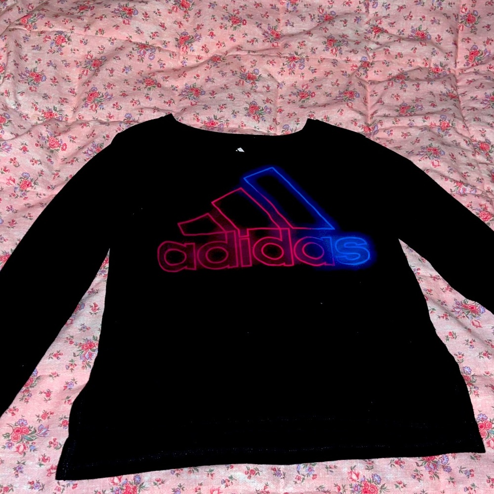 Adidas long sleeve athletic active shirt
